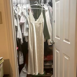 Slip dress gown